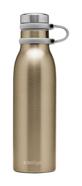Contigo Matterhorn Coutoure taza térmica, botella de acero inoxidable para beber Thermalock 590ml (Chardonnay)